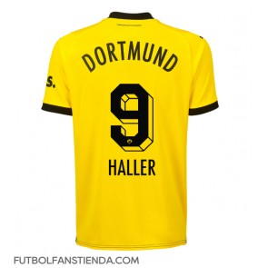 Borussia Dortmund Sebastien Haller #9 Primera Equipación 2023-24 Manga Corta
